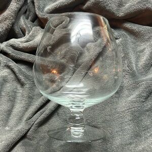 Princess House Crystal Heritage Footed XL Brandy Snifter Punch Bowl